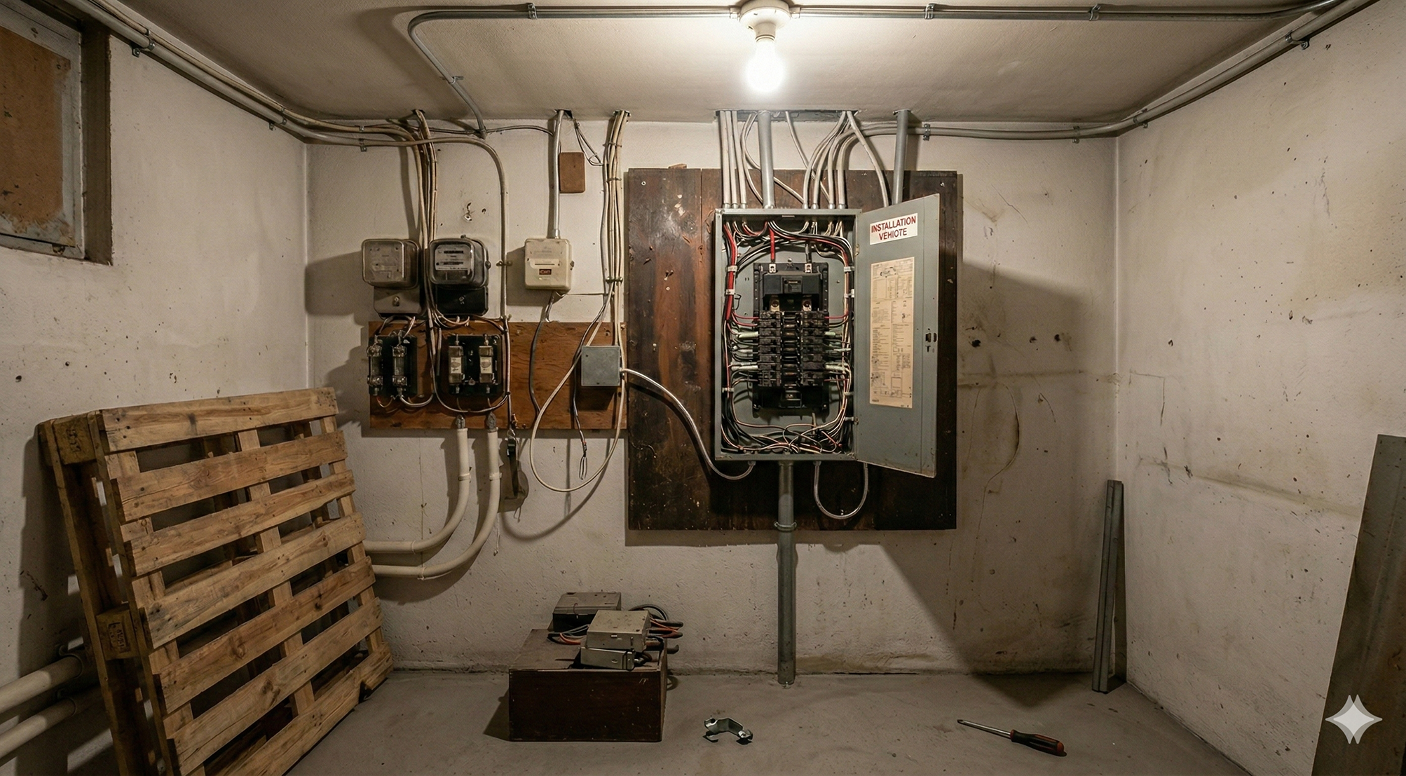 Après tableau électrique