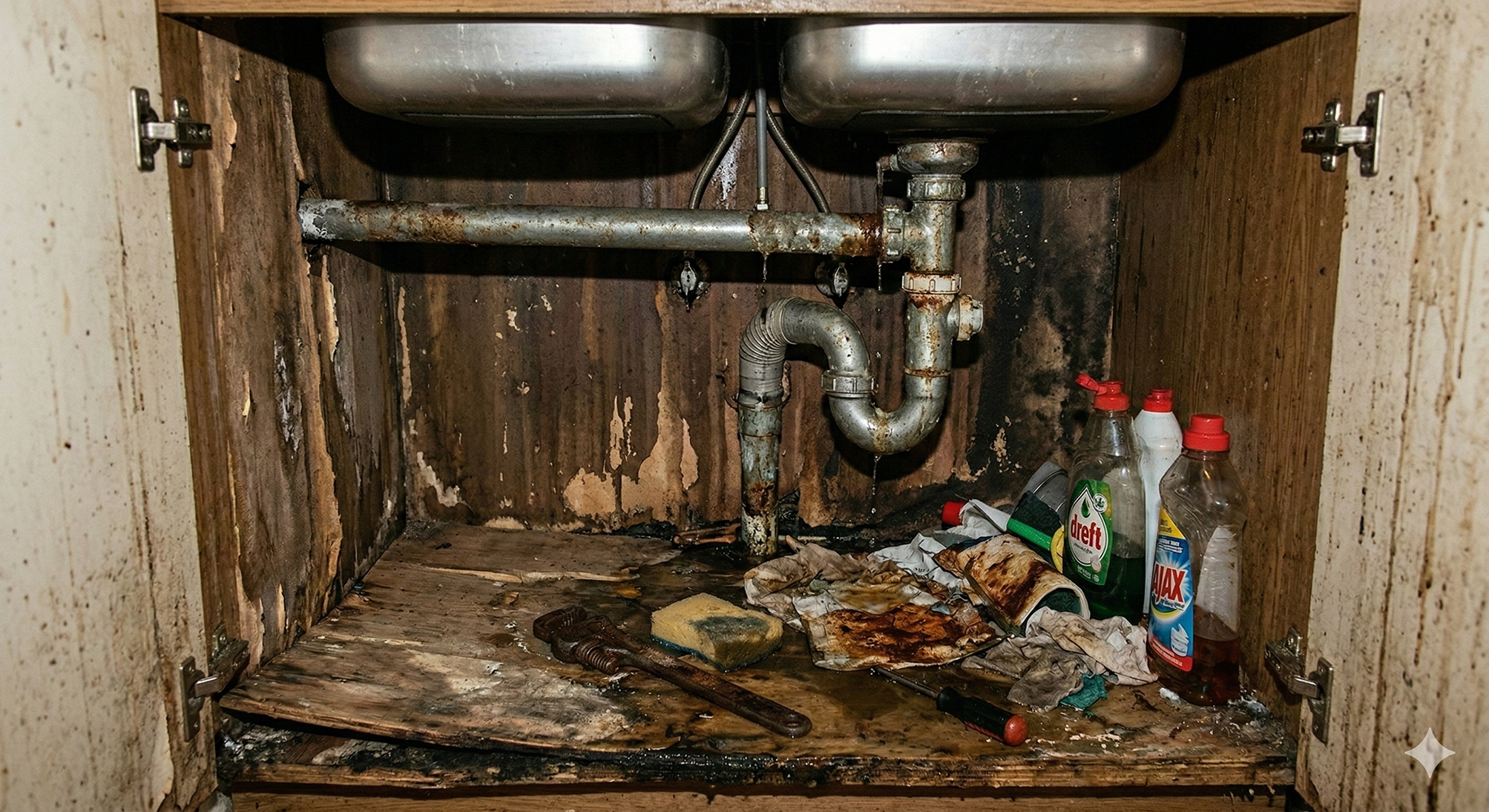 Après rénovation évier